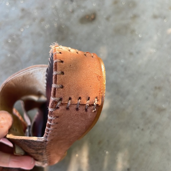 La Plume animal print sandals size 40 - Picture 10 of 13